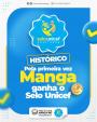 PELA PRIMEIRA VEZ MANGA GANHA O SELO UNICEF