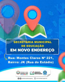 MUDANÇA DE ENDEREÇO