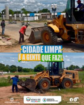 CIDADE LIMPA É A GENTE QUE FAZ!