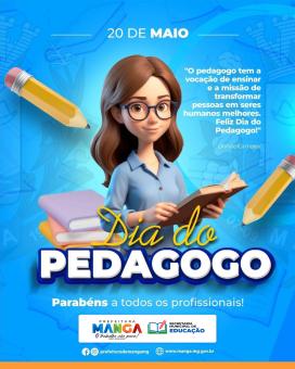 DIA DO PEDAGOGO E DA PEDAGOGA
