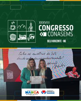 SECRETARIA DE SAÚDE DE MANGA PARTICIPA DO MAIOR CONGRESSO DE SAÚDE PÚBLICA DO MUNDO