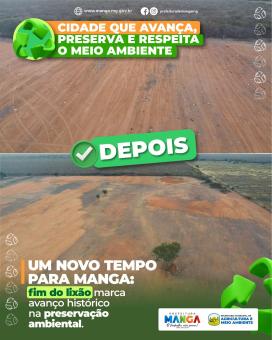 CIDADE QUE AVANÇA, PRESERVA E RESPEITA O MEIO AMBIENTE