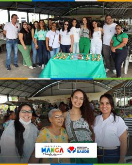 JULHO VERDE E AMARELO LEVAM SAÚDE E CONSCIENTIZAÇÃO AO MERCADO MUNICIPAL