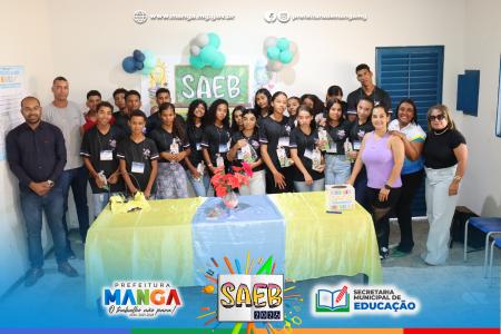 DIA DE PROVA DO SAEB NA REDE MUNICIPAL EM MANGA